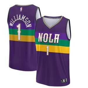 Fanatics Zion Williamson New Orleans Pelicans Fastbreak Jersey - City Edition XL